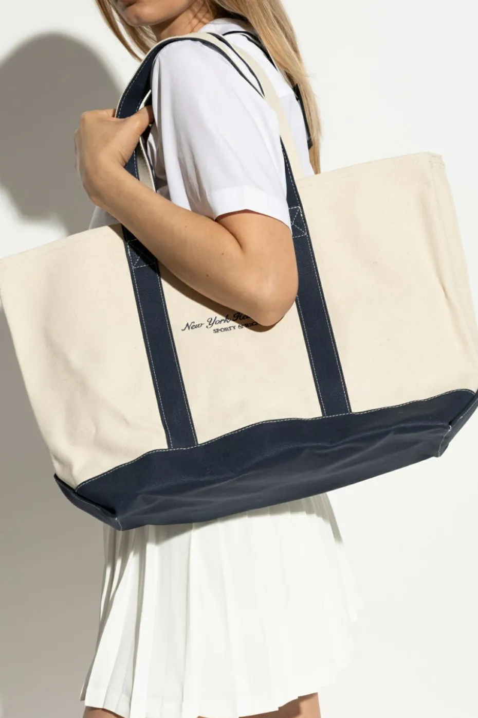 Sporty & Rich cream Shopper type bag