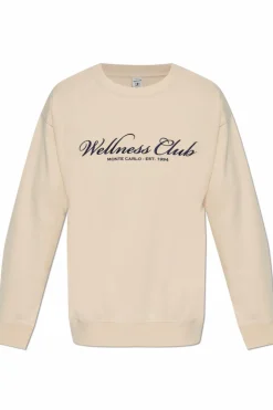 Sporty & Rich cream Sweatshirt from the "Riviera" collection