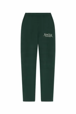 Sporty & Rich GREEN Sweatpants from the New York collection