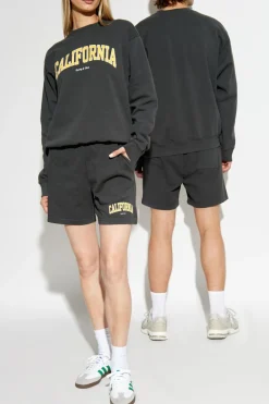 Sporty & Rich GREY Cotton sweatshirt