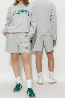 Sporty & Rich GREY Shorts "California"