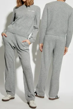Sporty & Rich GREY Sweatpants from the Paris Drop collection