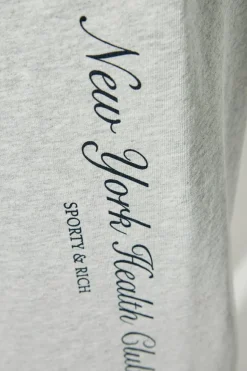 Sporty & Rich GREY Sweatpants from the New York collection