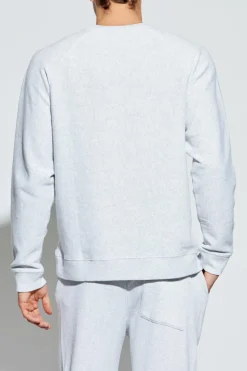 Sporty & Rich GREY Sweatshirt with print