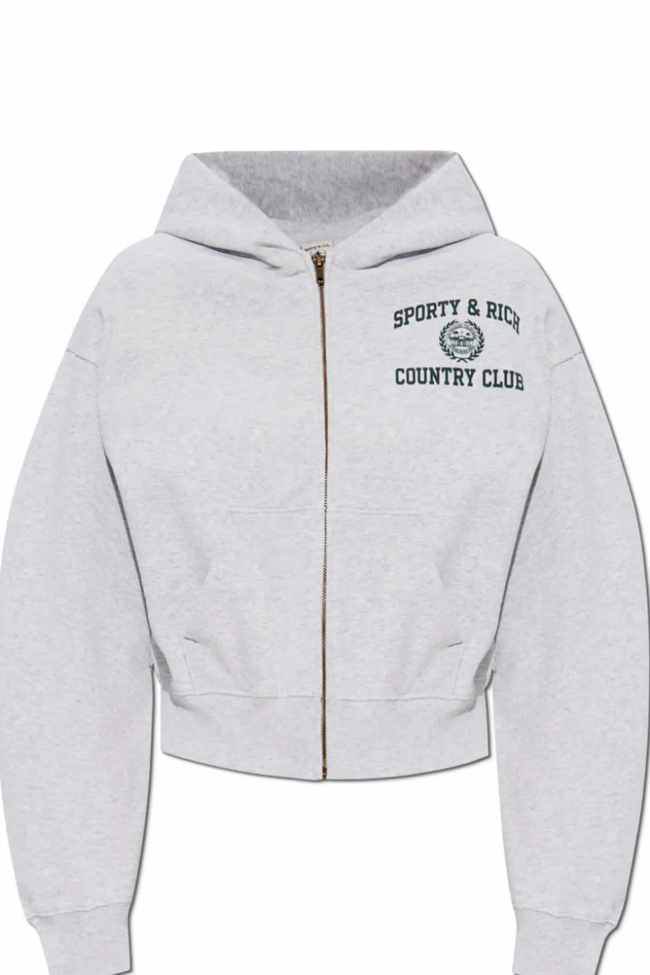 Sporty & Rich GREY Sweatshirt from the Preppy collection