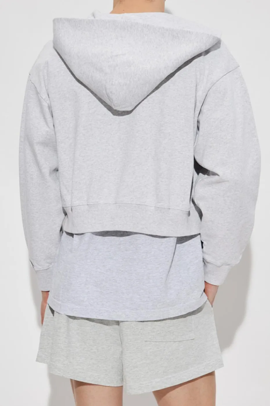 Sporty & Rich GREY Sweatshirt from the Preppy collection