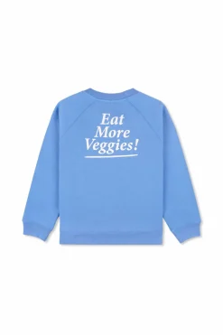 Sporty & Rich Kids BLUE Sweatshirt with logo