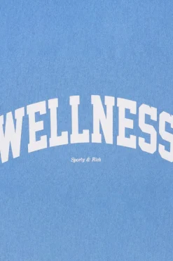 Sporty & Rich Kids BLUE Sweatshirt with logo