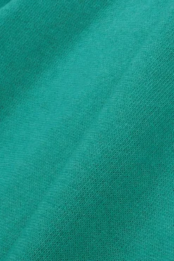 Sporty & Rich Kids GREEN Logo shorts