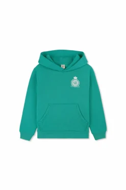 Sporty & Rich Kids GREEN Sweatshirt with logo