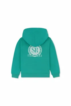 Sporty & Rich Kids GREEN Sweatshirt with logo