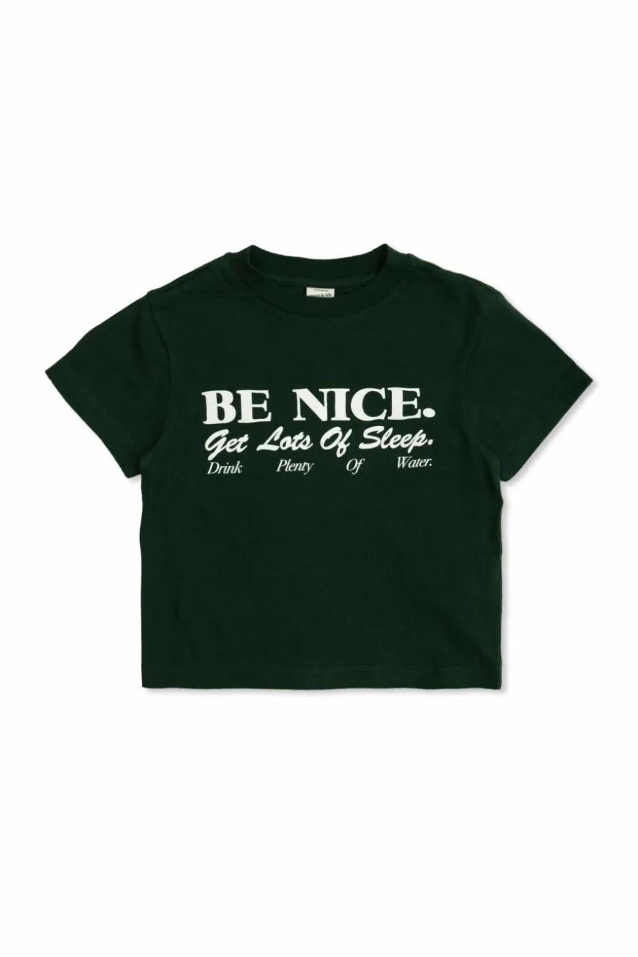 Sporty & Rich Kids GREEN T-shirt with print