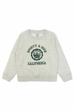 Sporty & Rich Kids GREY Printed sweatshirt