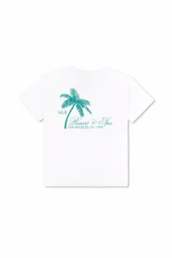 Sporty & Rich Kids WHITE T-shirt with logo