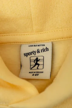 Sporty & Rich Kids YELLOW Printed Sweatshirt