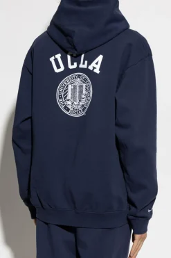Sporty & Rich NAVY BLUE Sweatshirt from the `UCLA` collection