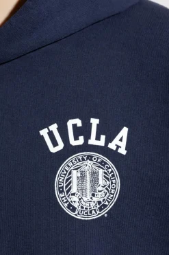 Sporty & Rich NAVY BLUE Sweatshirt from the `UCLA` collection