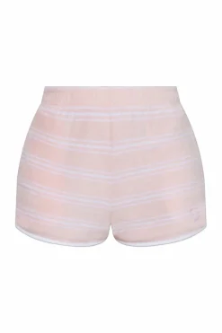 Sporty & Rich PINK Shorts from the "Riviera" collection