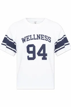 Sporty & Rich WHITE T-shirt from the Paris collection
