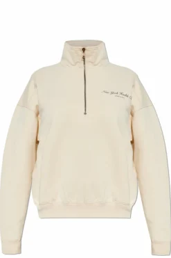 Sporty & Rich YELLOW Sweatshirt from The Mountain collection