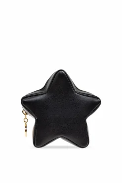 Stella McCartney BLACK Pouch with keychain