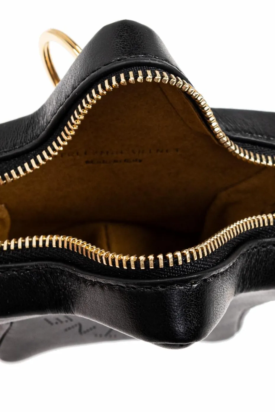 Stella McCartney BLACK Pouch with keychain
