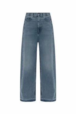 Stella McCartney BLUE Wide-leg jeans