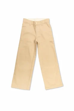 Stella McCartney Kids beige Straight-leg jeans