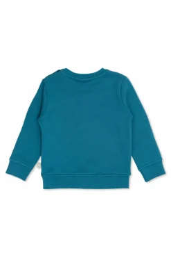 Stella McCartney Kids BLUE Printed sweatshirt
