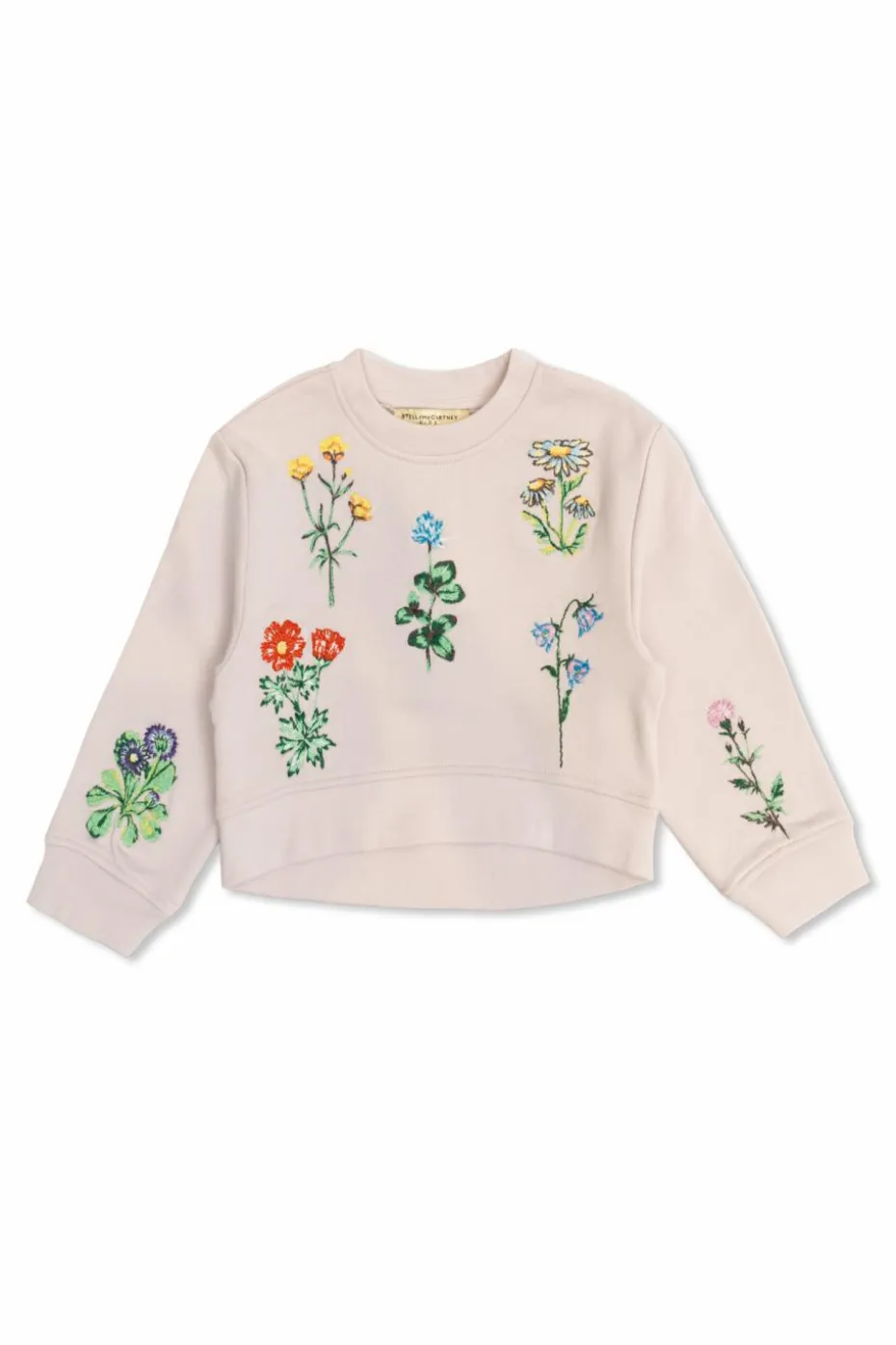 Stella McCartney Kids cream Floral Print Sweatshirt