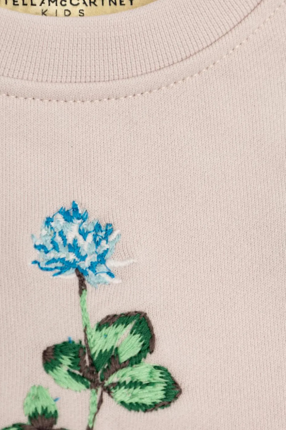 Stella McCartney Kids cream Floral Print Sweatshirt