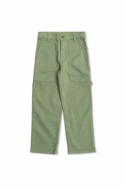 Stella McCartney Kids GREEN Pants with pockets