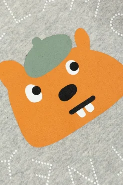 Stella McCartney Kids GREY Sweatshirt with logo