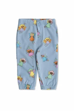 Stella McCartney Kids light blue Sweatpants with colorful print