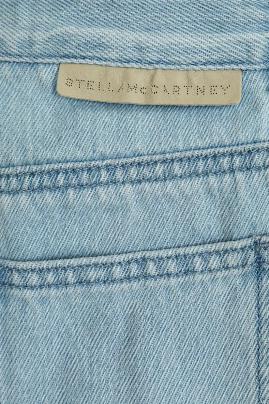Stella McCartney Kids light blue Denim shorts