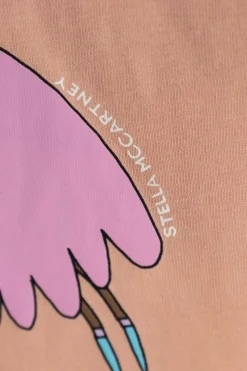 Stella McCartney Kids PINK T-shirt with colorful print