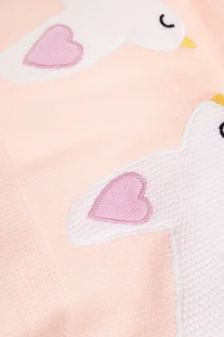 Stella McCartney Kids PINK Blanket with animal motif