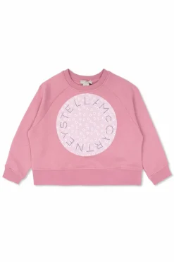 Stella McCartney Kids PINK Sweatshirt with print