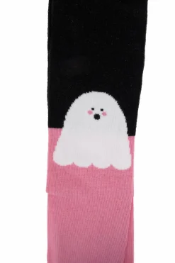 Stella McCartney Kids PINK Cotton tights