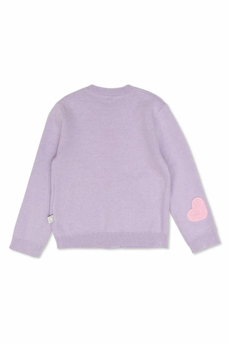 Stella McCartney Kids PURPLE Cardigan with patches