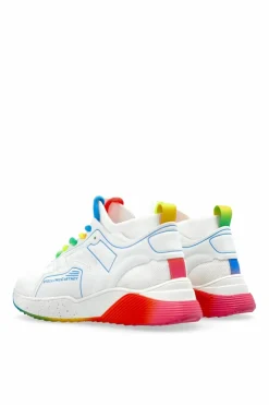 Stella McCartney Kids WHITE Sneakers with printed logo