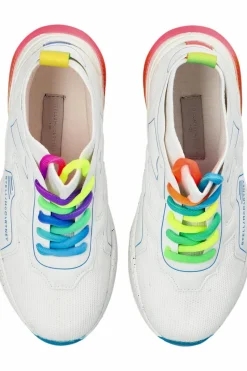 Stella McCartney Kids WHITE Sneakers with printed logo
