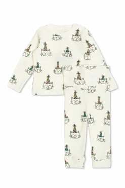 Stella McCartney Kids WHITE Set: Blouse and Pants
