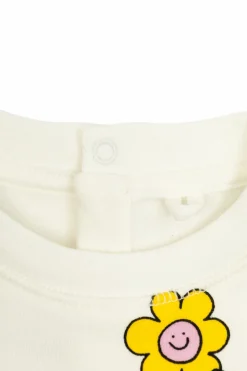 Stella McCartney Kids WHITE Floral motif dress