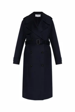 Stella McCartney NAVY BLUE Coat with belt