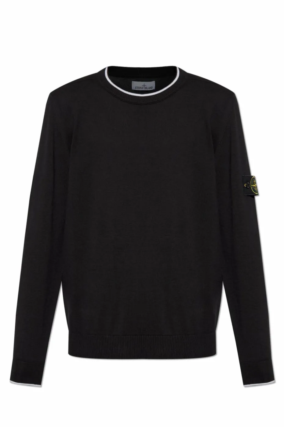 Stone Island BLACK Crew neck sweater
