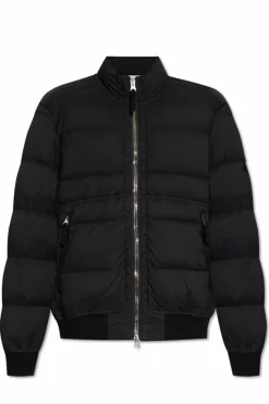 Stone Island BLACK Down jacket `Seamless