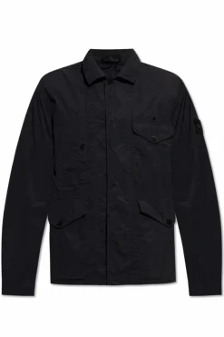 Stone Island BLACK Jacket with pockets