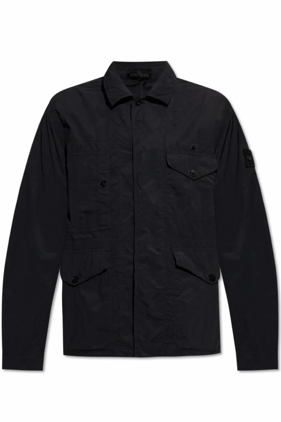Stone Island BLACK Jacket with pockets