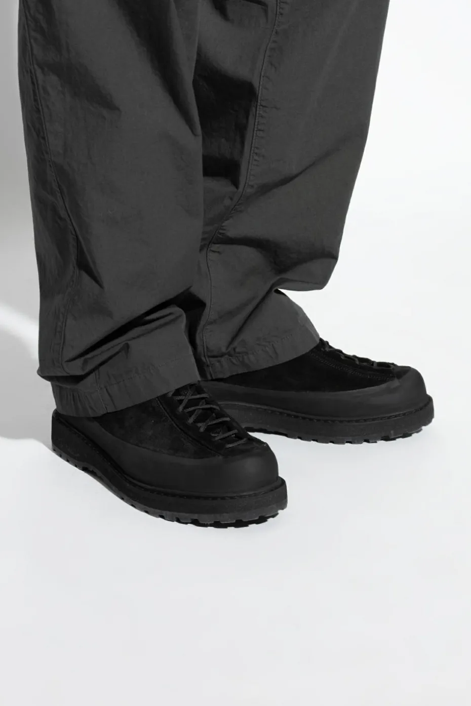 Stone Island BLACK Leather shoes